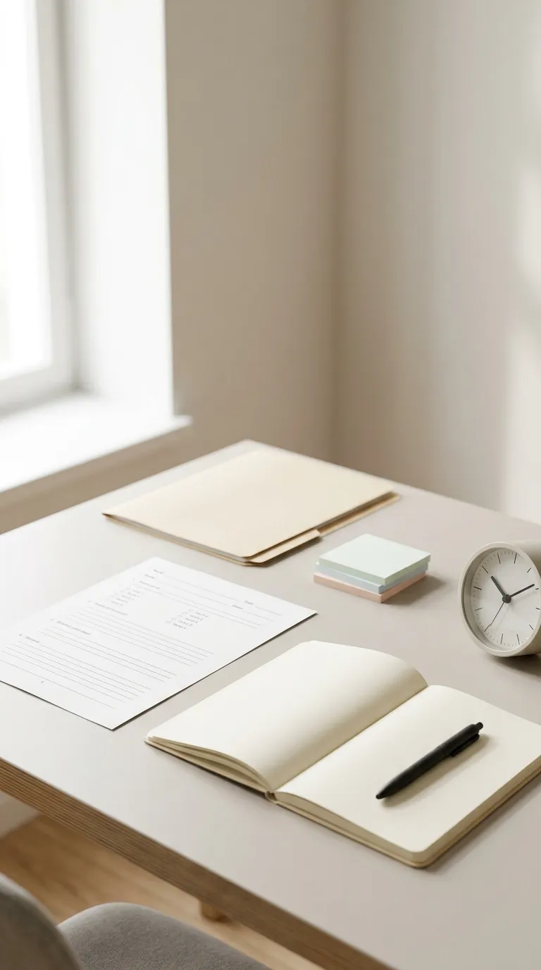 Students studying calmly in a bright, welcoming space